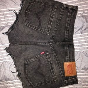 Levi 501 denim shorts